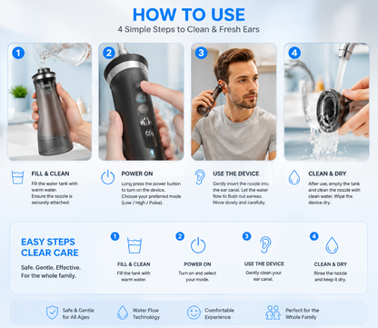 Torrexa AquaClean Ear Wax Care System